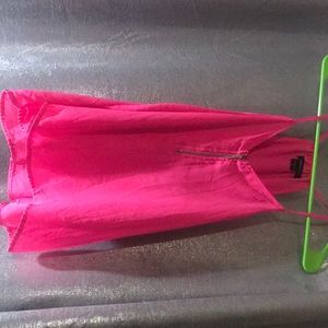 Pink tank, little see through!